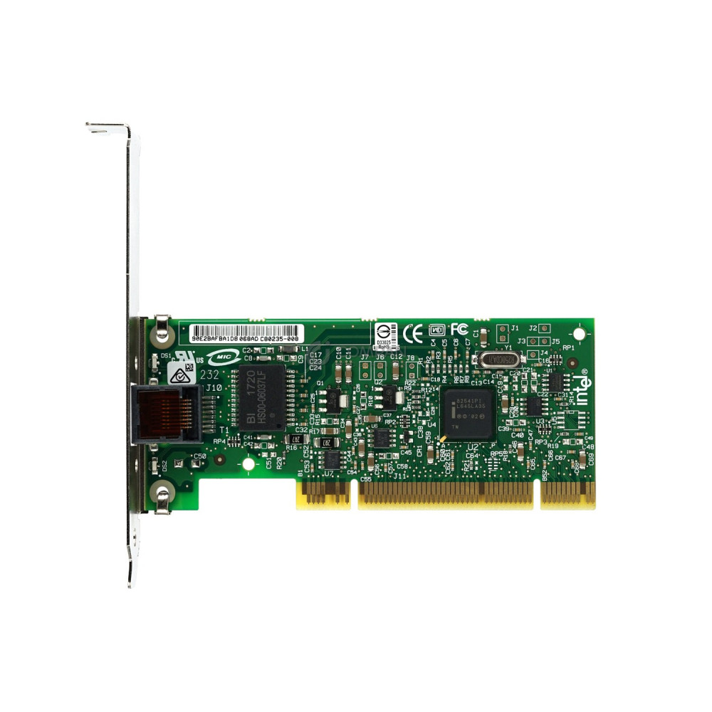 PWLA8391GTBLK INTEL PRO 1000 GT SINGLE PORT  GIGABIT 10 100 1000  ADAPTER PCIE